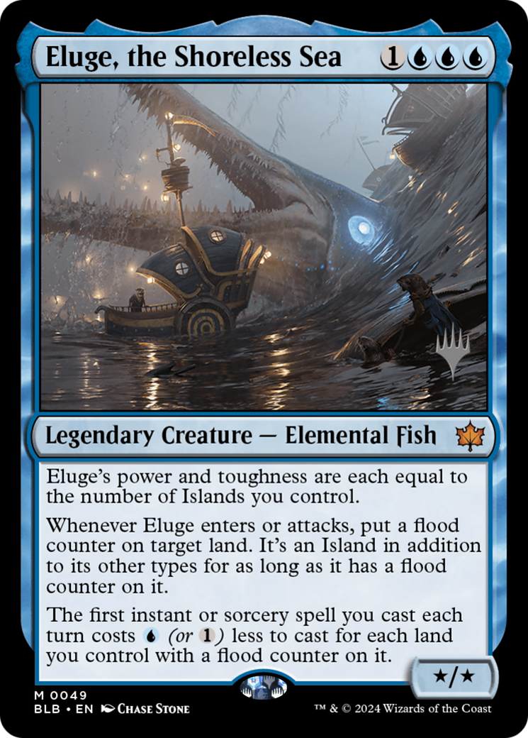Image of Eluge, the Shoreless Sea (Promo Pack) [Bloomburrow Promos]