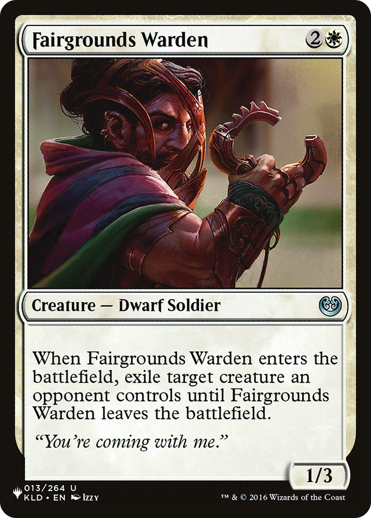 Image of Fairgrounds Warden [The List]