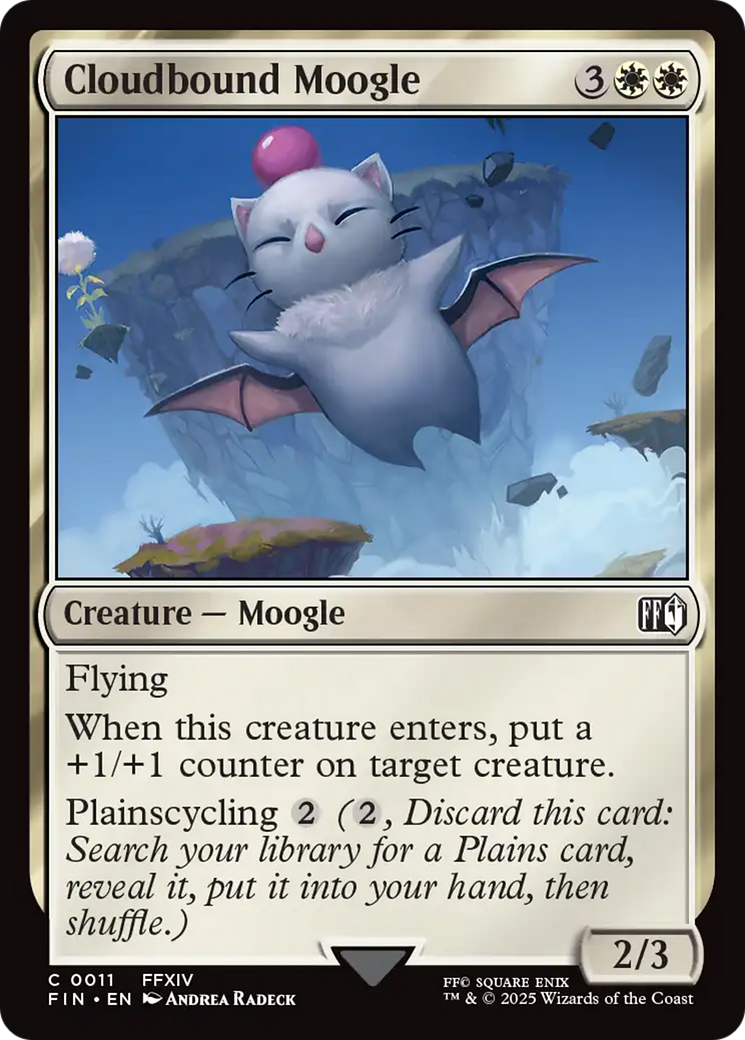 Image of Cloudbound Moogle [FINAL FANTASY]