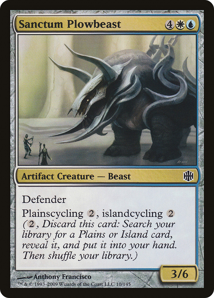 Image of Sanctum Plowbeast [Alara Reborn]