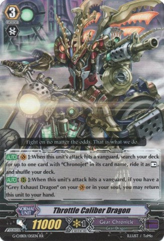 Image of Throttle Caliber Dragon (G-CHB01/015EN) [TRY3 NEXT]