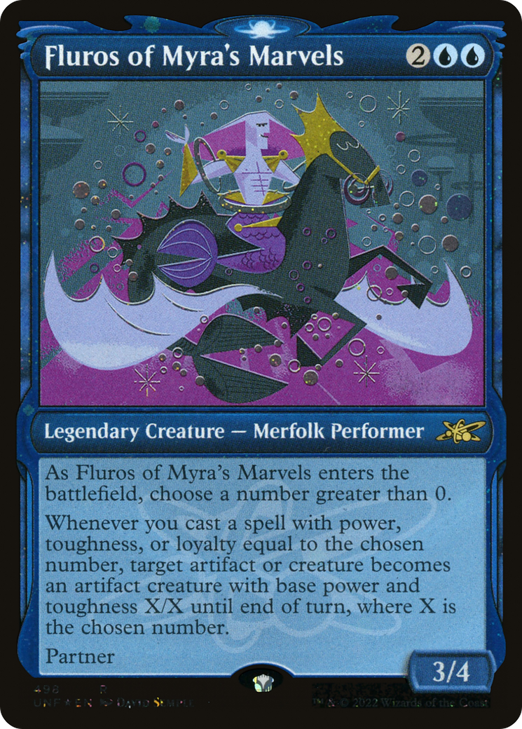 Image of Fluros of Myra's Marvels (Showcase) (Galaxy Foil) [Unfinity]