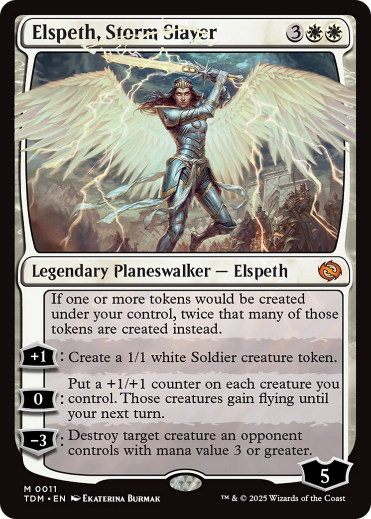 Image of Elspeth, Storm Slayer [Tarkir: Dragonstorm]