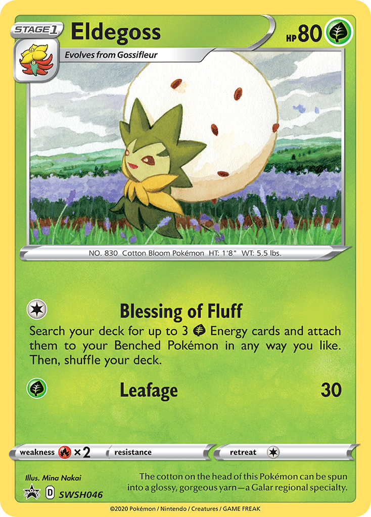 Image of Eldegoss (SWSH046) [Sword & Shield: Black Star Promos]