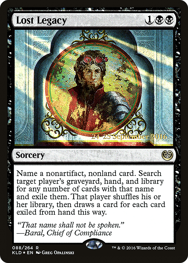 Image of Lost Legacy [Kaladesh Prerelease Promos]