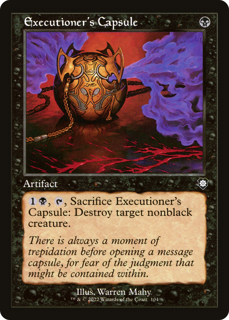Image of Executioner's Capsule (Retro) [The Brothers' War Commander]