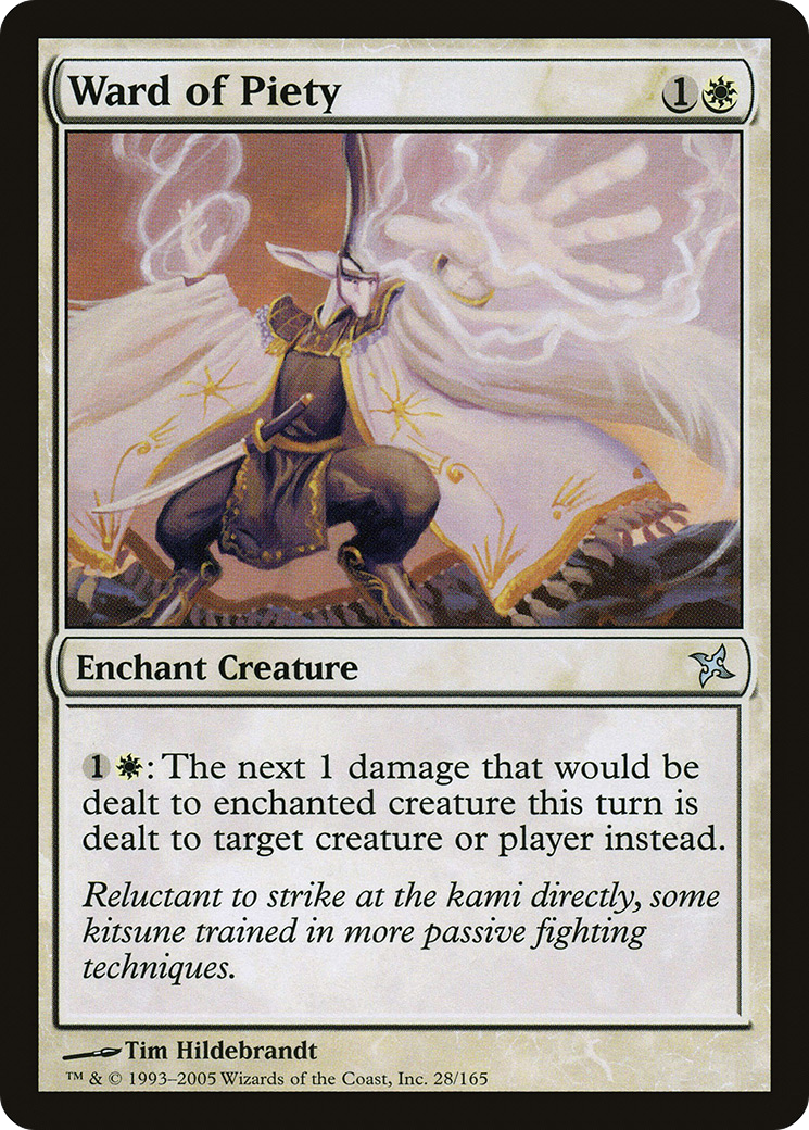 Image of Ward of Piety [Betrayers of Kamigawa]