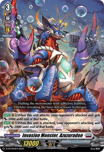 Image of Invasion Monster, Azuzuradon (D-PR/064EN 2022) [D Promo Cards]