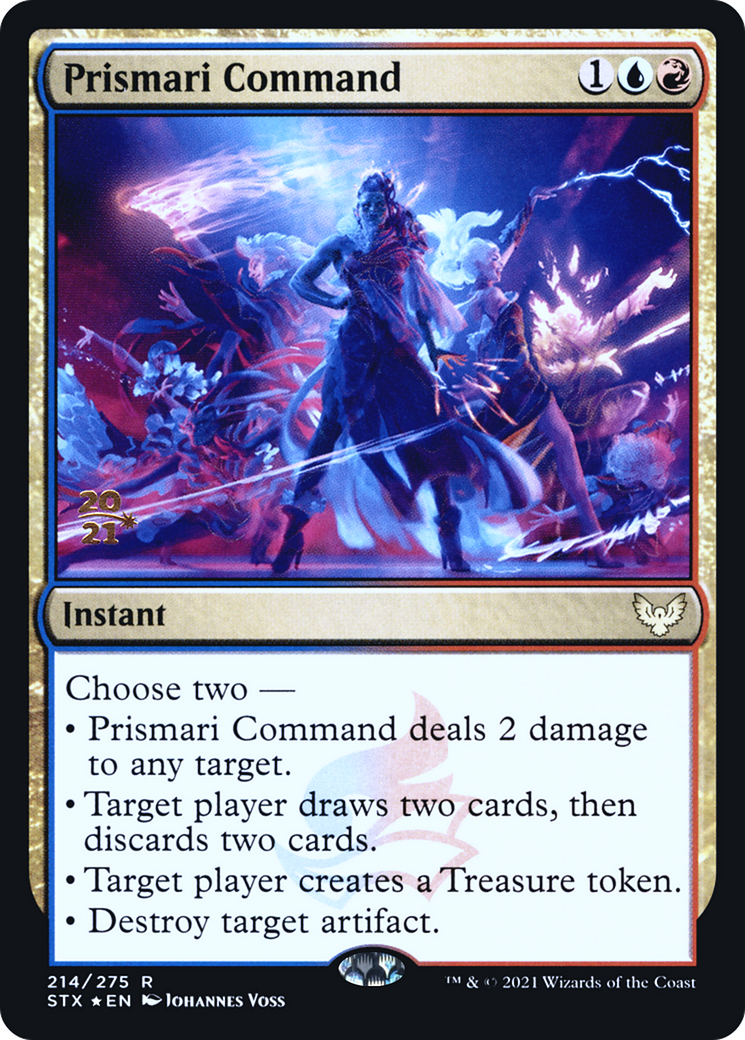 Image of Prismari Command [Strixhaven: School of Mages Prerelease Promos]