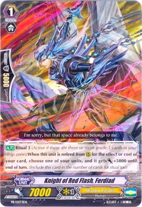 Image of Knight of Red Flash, Ferdiad (PR/0273EN) [Promo Cards]