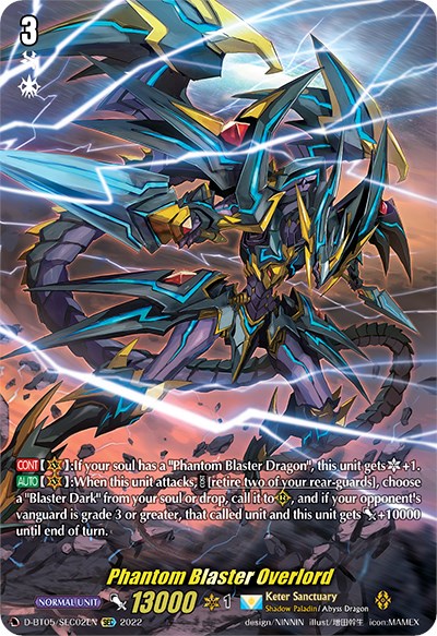 Image of Phantom Blaster Overlord (D-BT05/SEC02EN) [Triumphant Return of the Brave Heroes]