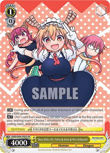 Image of Busy Daily Life, Tohru & Iruru & Miss Kobayashi [Miss Kobayashi's Dragon Maid]