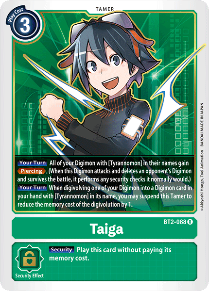 Image of Taiga [BT2-088] [Release Special Booster Ver.1.0]