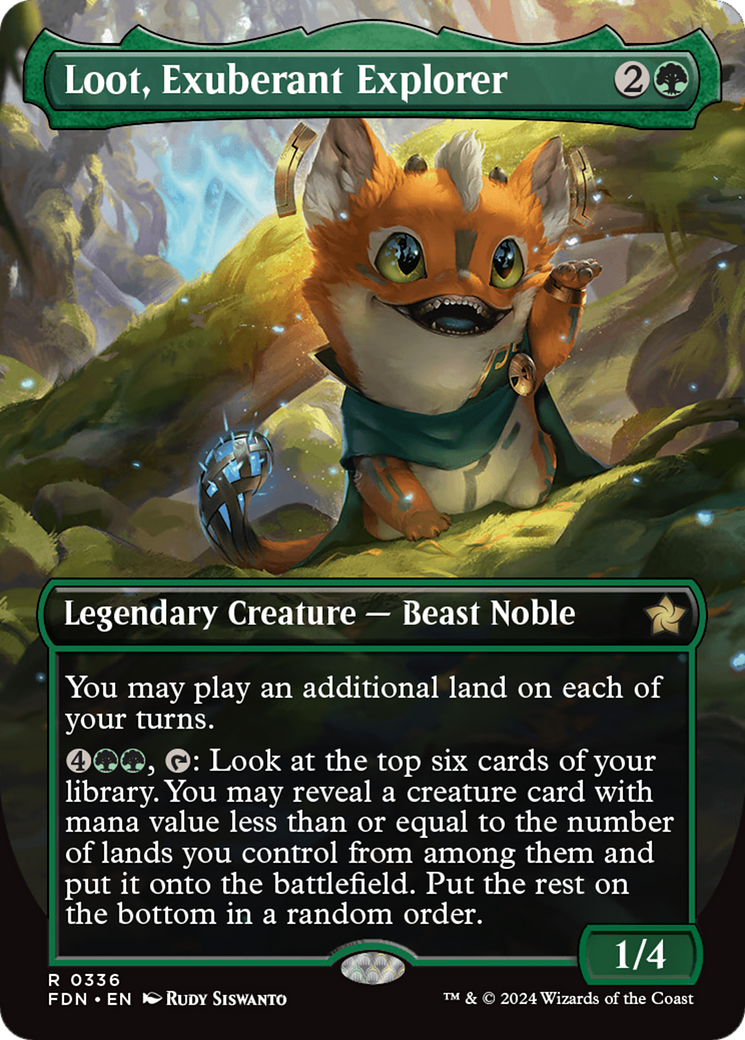 Image of Loot, Exuberant Explorer (Borderless) [Foundations]