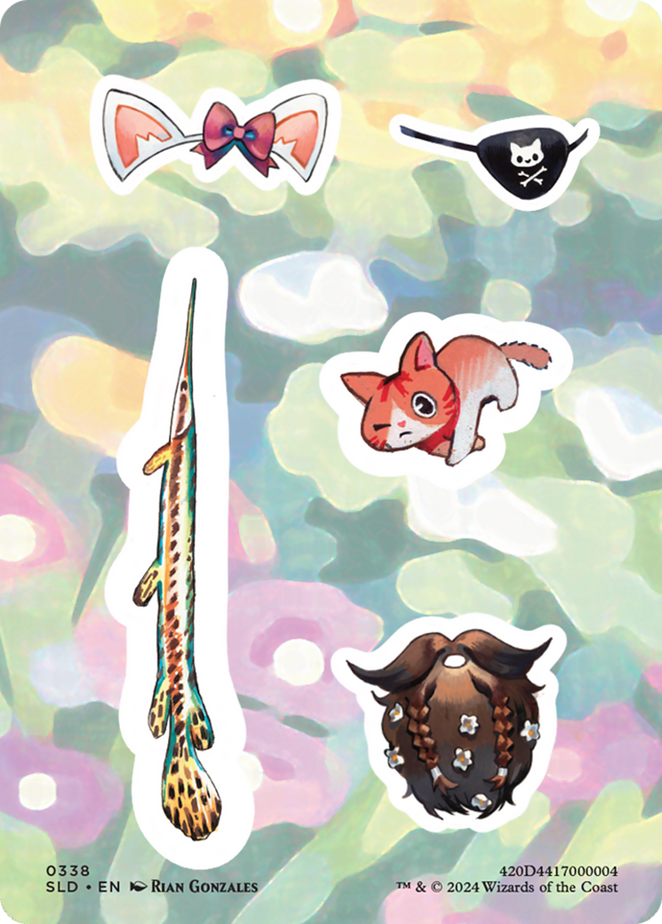 Image of Sticker Sheet (0338) [Secret Lair Drop Series]