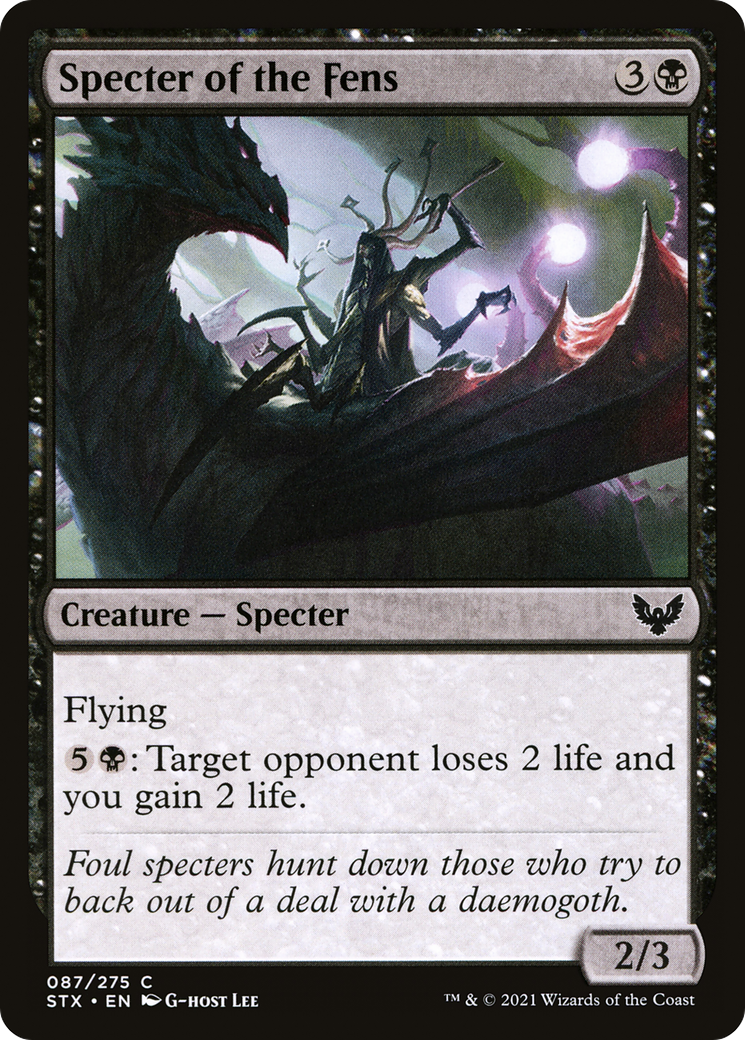 Image of Specter of the Fens [Strixhaven: School of Mages]