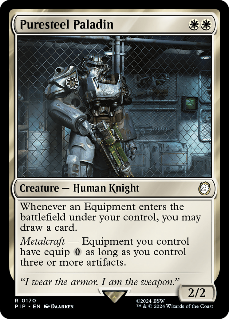 Image of Puresteel Paladin [Fallout]