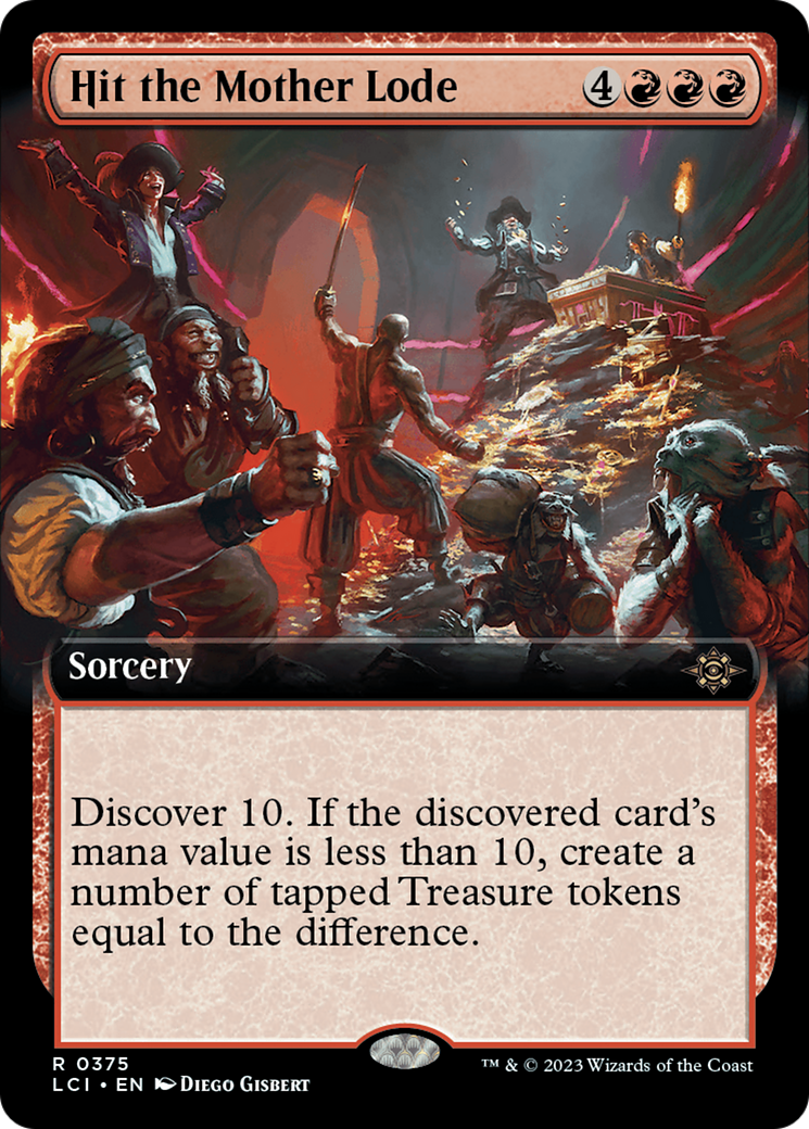 Image of Hit the Mother Lode (Extended Art) [The Lost Caverns of Ixalan]
