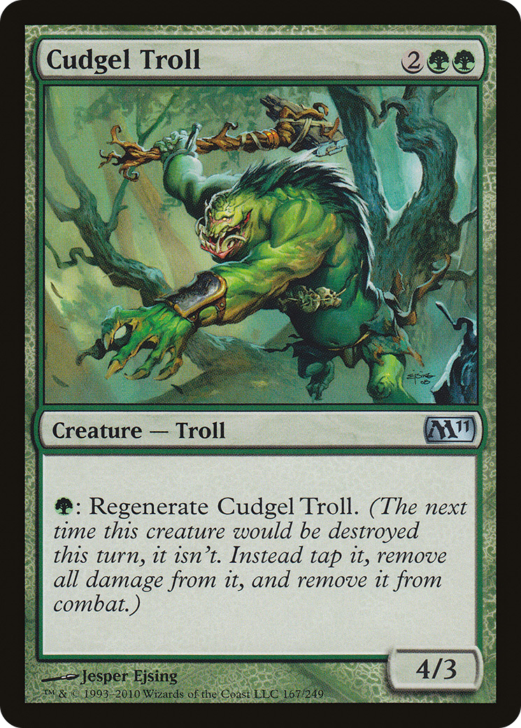 Image of Cudgel Troll [Magic 2011]