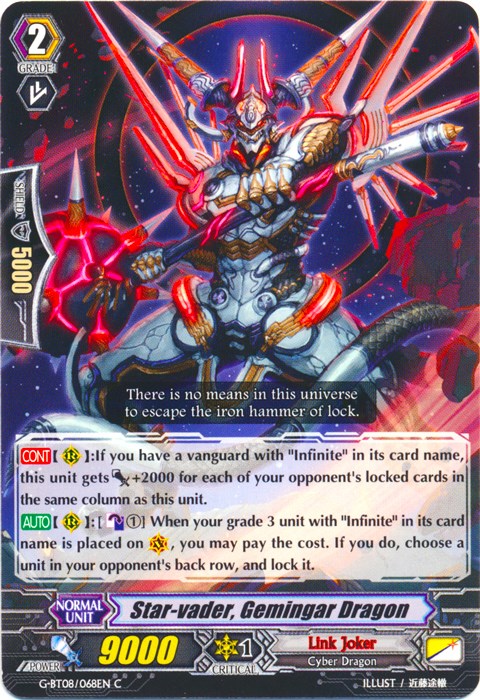 Image of Star-vader, Gemingar Dragon (G-BT08/068EN) [Absolute Judgment]