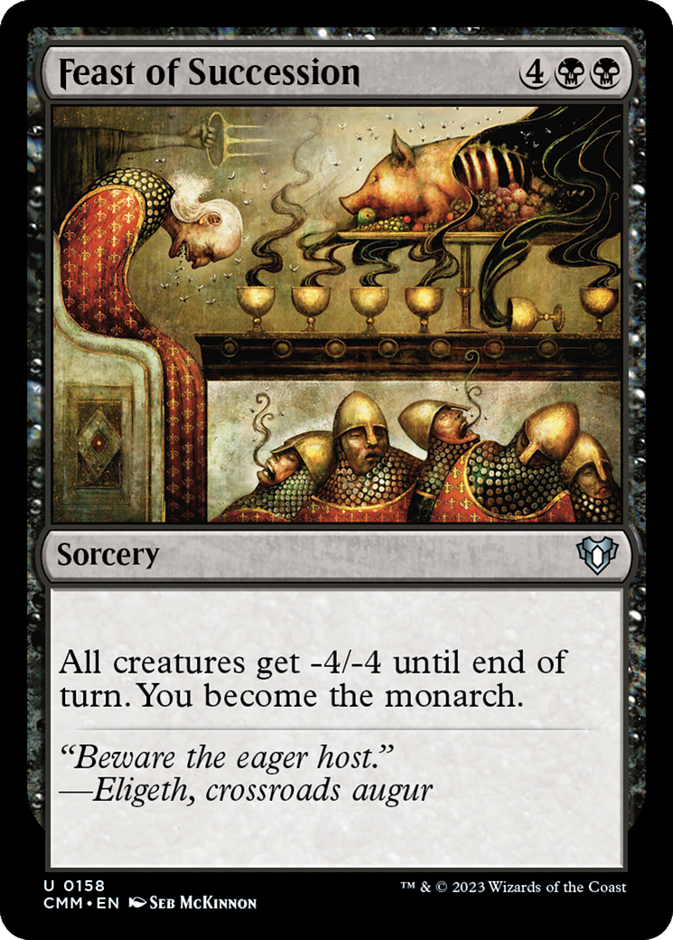 Image of Feast of Succession [Commander Masters]