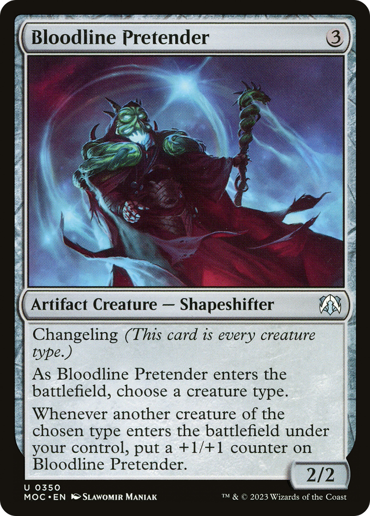 Image of Bloodline Pretender [March of the Machine Commander]