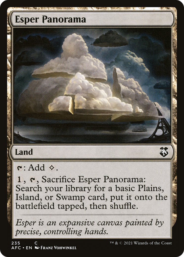 Image of Esper Panorama [Dungeons & Dragons: Adventures in the Forgotten Realms Commander]