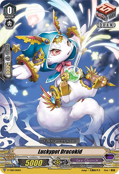 Image of Luckypot Dracokid (V-TD10/014EN) [Chronojet]