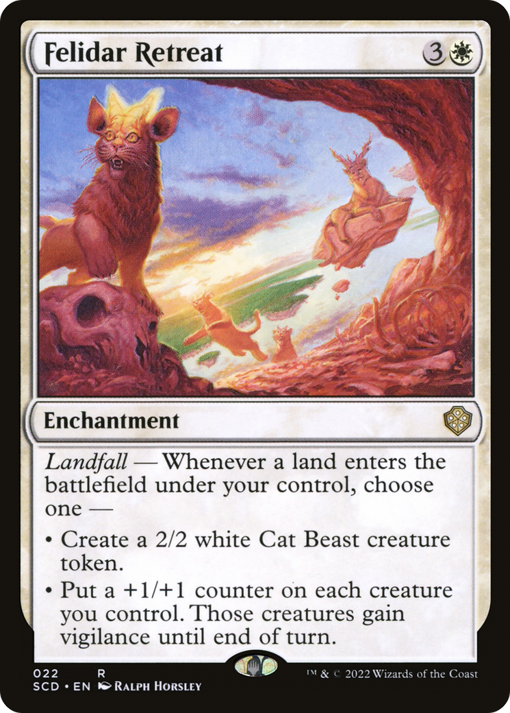 Image of Felidar Retreat [Starter Commander Decks]