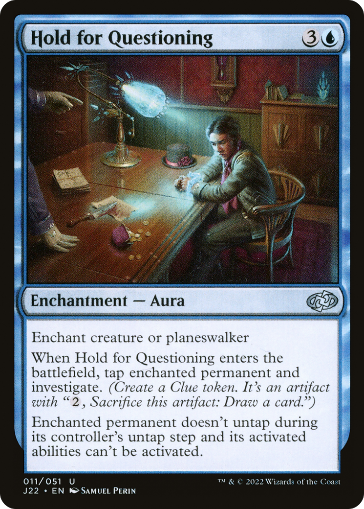Image of Hold for Questioning [Jumpstart 2022]