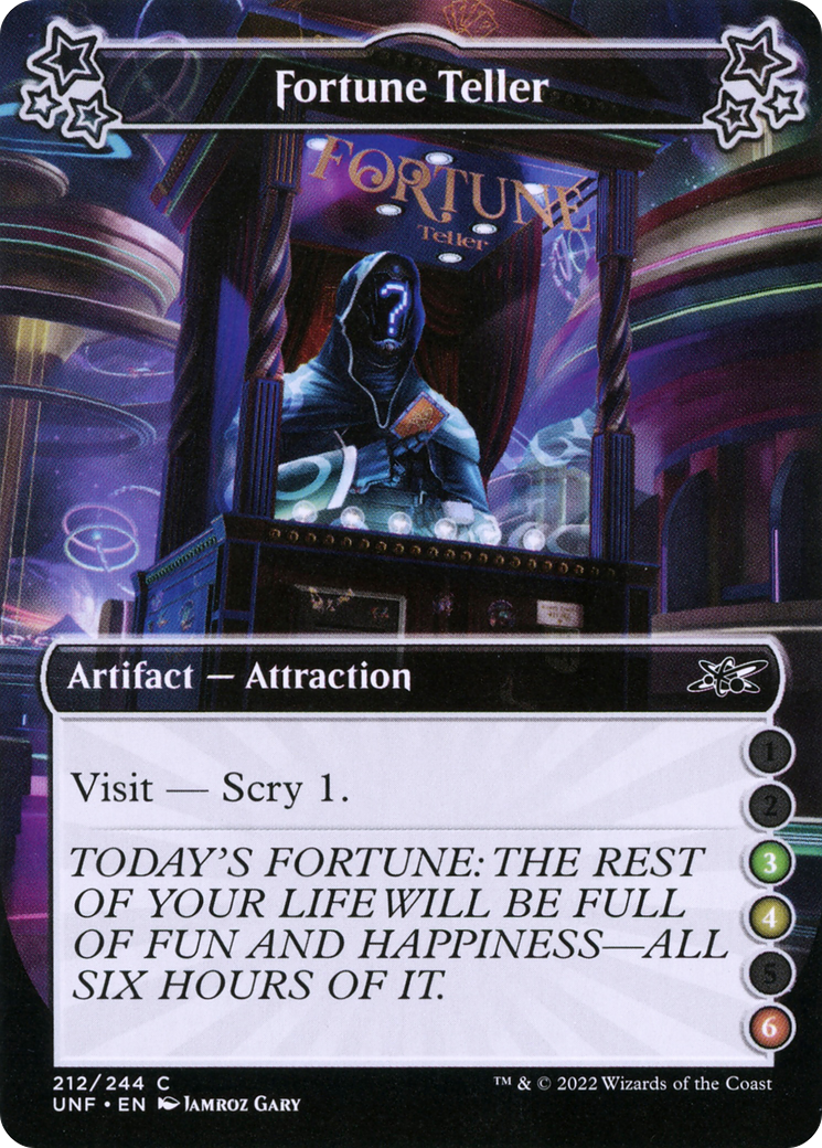 Image of Fortune Teller (3-4-6) [Unfinity]