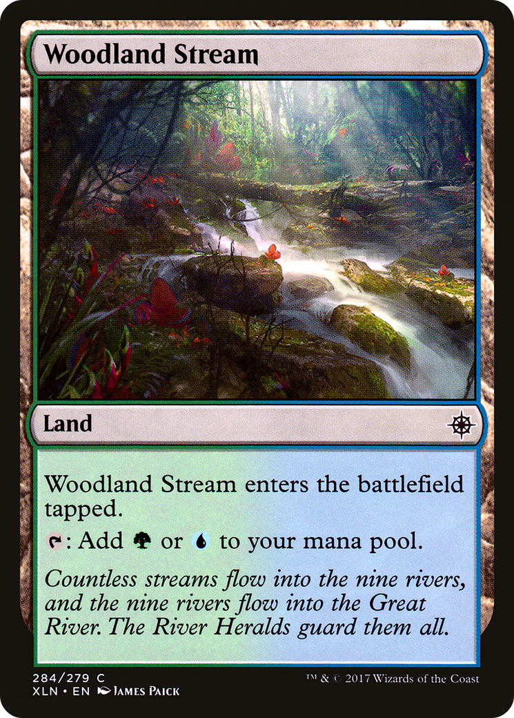 Image of Woodland Stream (XLN-284) - Ixalan Foil