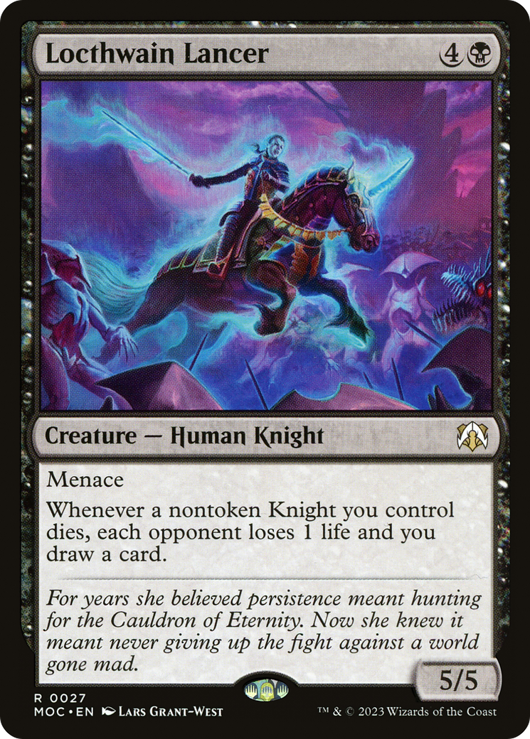 Image of Locthwain Lancer [March of the Machine Commander]