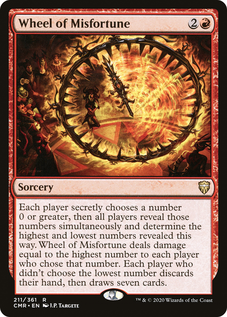 Image of Wheel of Misfortune [Commander Legends]
