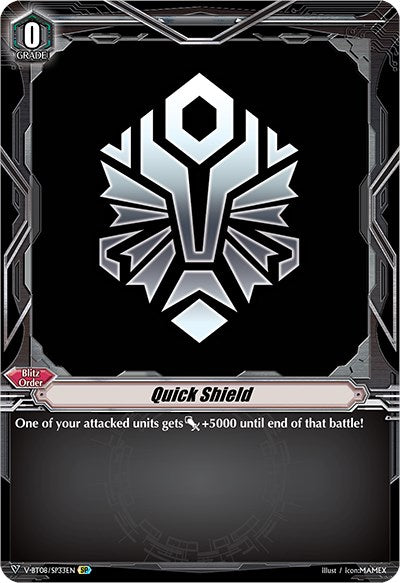 Image of Quick Shield (Dimension Police) (V-BT08/SP33EN SP) [Silverdust Blaze]