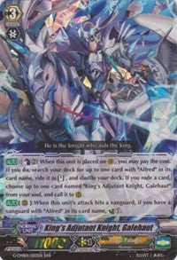 Image of King's Adjutant Knight, Galehaut (G-CMB01/003EN) [Vanguard & Deletor]