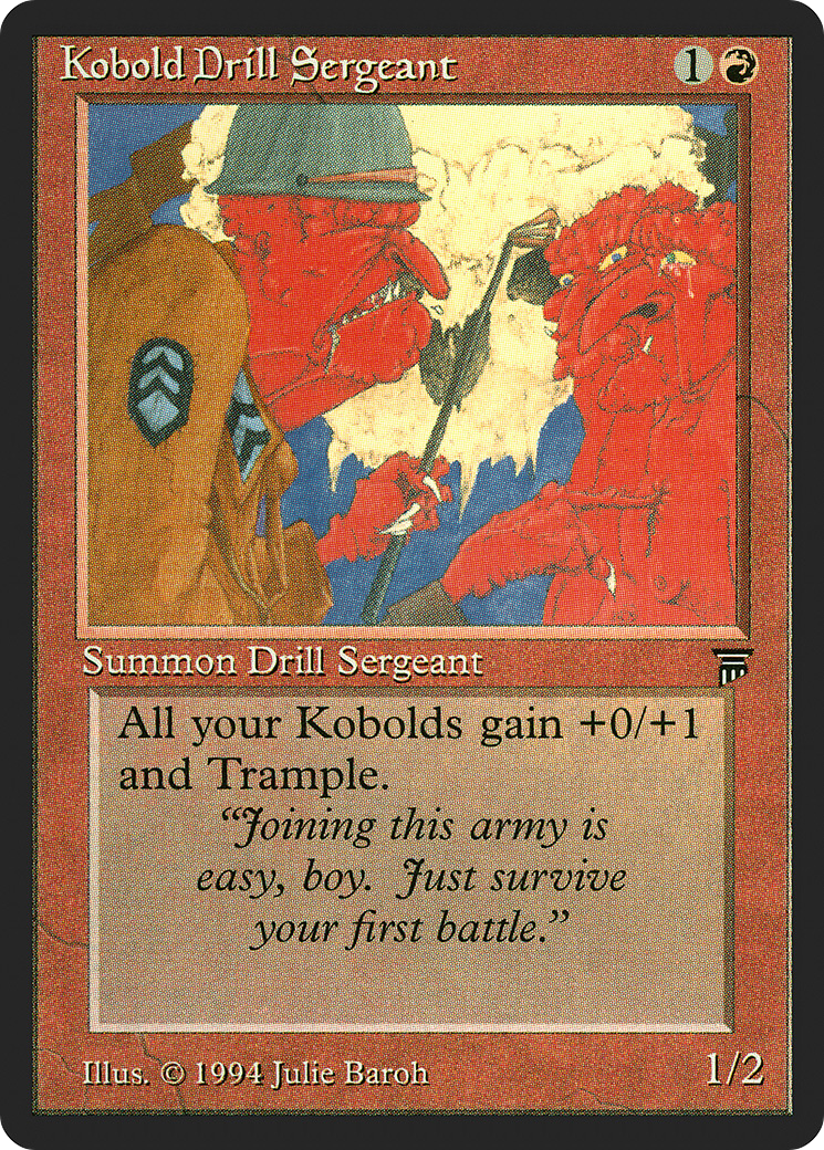 Image of Kobold Drill Sergeant [Legends]