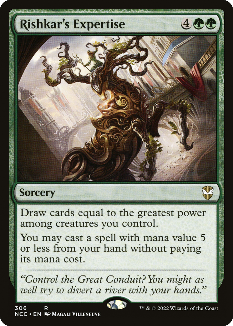 Image of Rishkar's Expertise [Streets of New Capenna Commander]