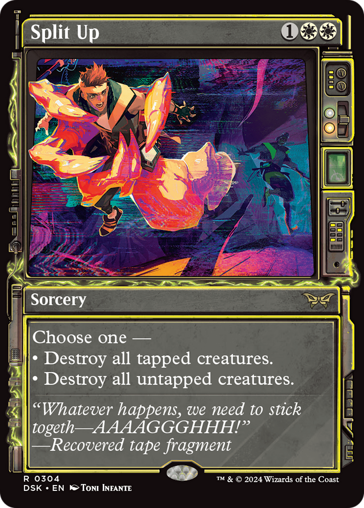 Image of Split Up (Showcase) [Duskmourn: House of Horror]