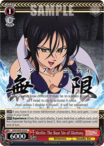 Image of Merlin: The Boar Sin of Gluttony [The Seven Deadly Sins: Revival of The Commandments]