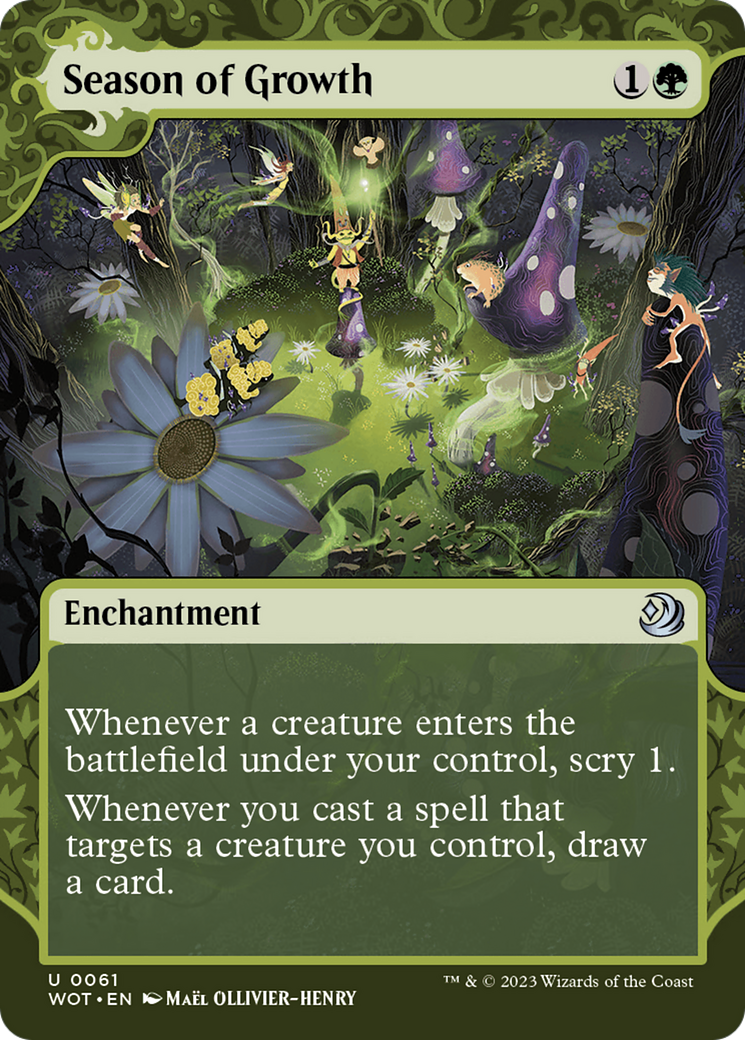 Image of Season of Growth [Wilds of Eldraine: Enchanting Tales]