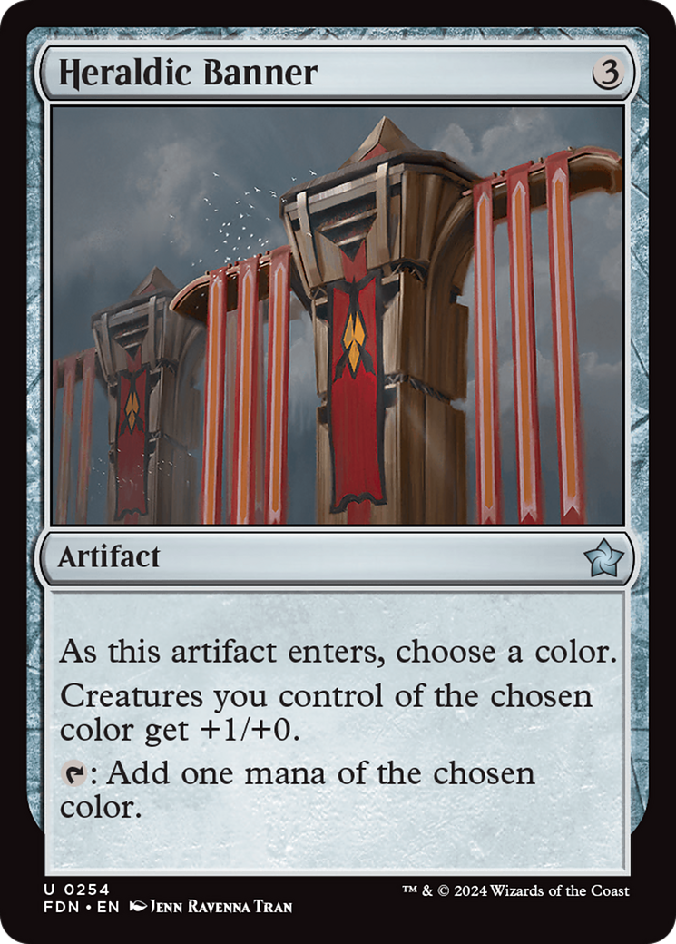 Image of Heraldic Banner [Foundations]