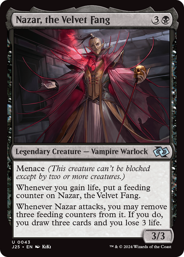 Image of Nazar, the Velvet Fang (Anime) [Foundations Jumpstart]