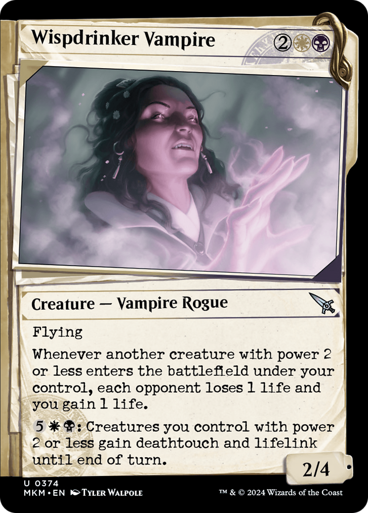 Image of Wispdrinker Vampire (Showcase) [Murders at Karlov Manor]