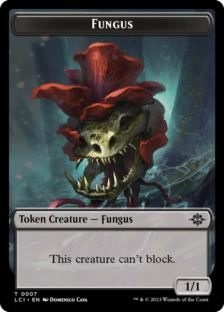 Image of Map // Fungus Double-Sided Token [The Lost Caverns of Ixalan Tokens]