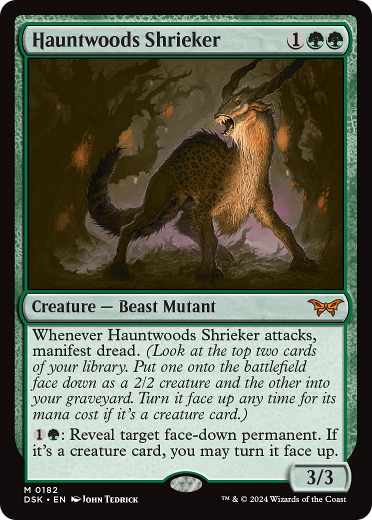 Image of Hauntwoods Shrieker [Duskmourn: House of Horror]