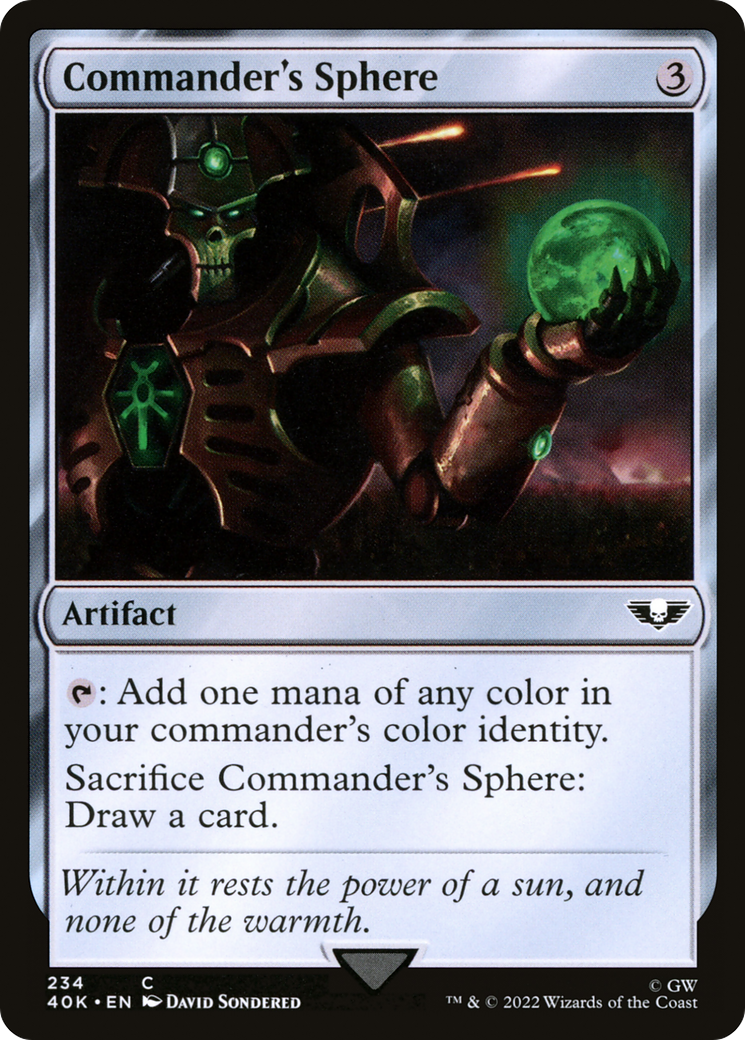 Image of Commander's Sphere (234) [Warhammer 40,000]