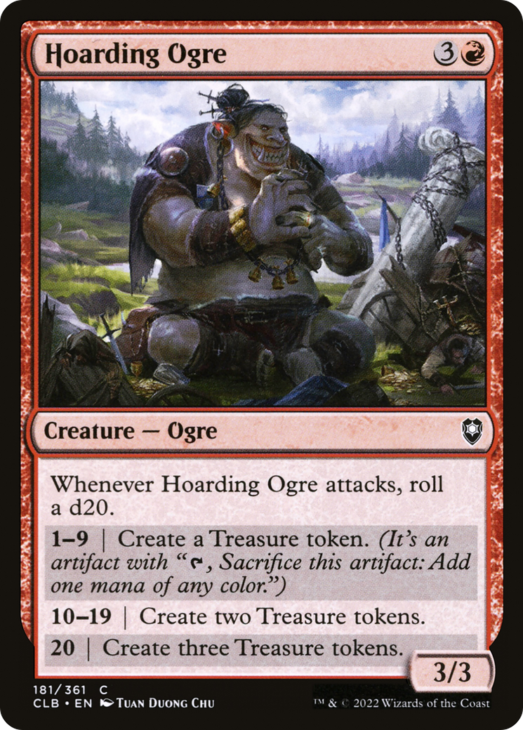 Image of Hoarding Ogre [Commander Legends: Battle for Baldur's Gate]