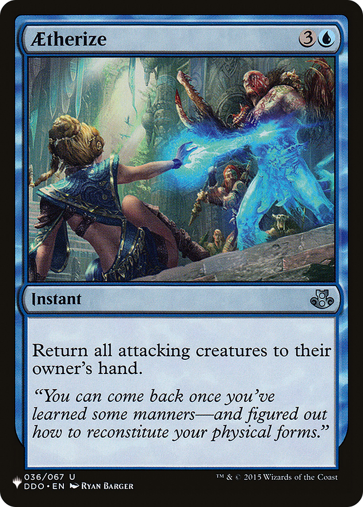 Image of Aetherize [The List]