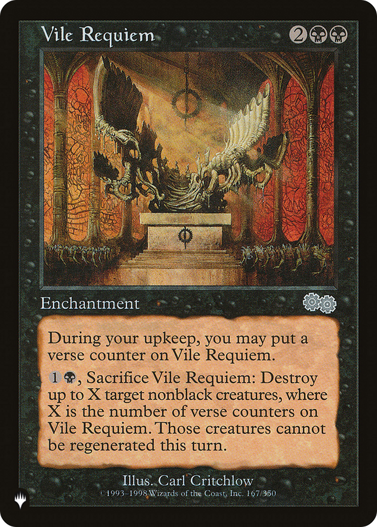 Image of Vile Requiem (USG) [The List]